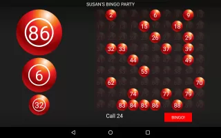 Bingo Caller Machine