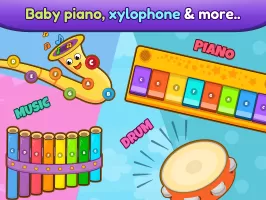 Baby Piano, Drums, Xylo & more