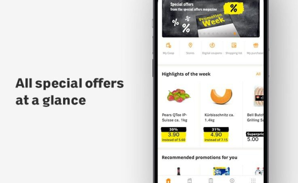 Coop's online supermarket