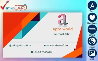 Visiting Card Maker