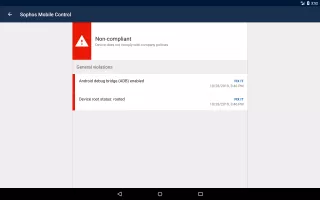 Sophos Mobile Control