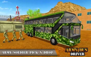 Army Bus Transporter Coach Fun