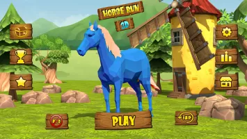 Horse Run Adventure: Dash Game