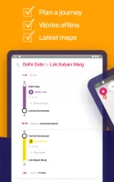 Delhi Subway Map & Routing