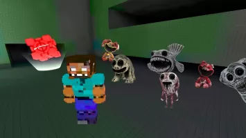 Nextbots In Backrooms: Obunga
