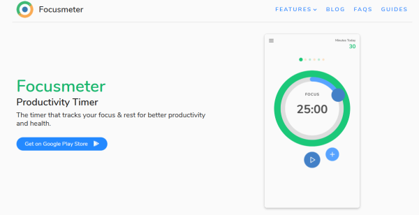 Focusmeter: Pomodoro Timer