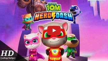 Talking Tom Hero Dash Android Gameplay [60fps]