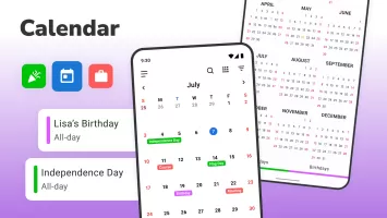 Calendar 2024: Simple Calendar