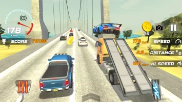 Heavy Traffic Rider Car Game