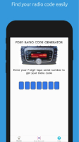 Ford Radio Code