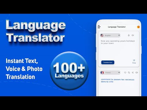 Language Translator Text, Voice & Camera