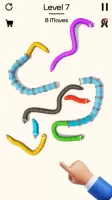 Tangled Snakes Puzzle Game