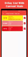 D-Day Counter & Memo Widget