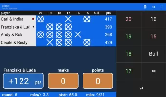 Darts Scoreboard