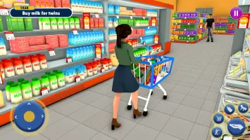 Twins Mother Simulator Game 3D