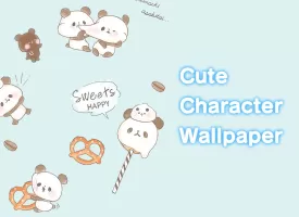 Wallpaper MOCHI MOCHI PANDA