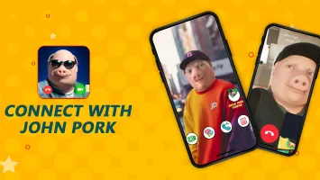 John Pork In Video Call