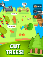 Lumber Farm Wood Carving Idle