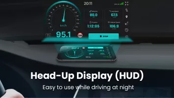 GPS Speedometer HUD - Odometer