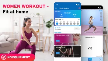 Women Workout - Fit At Home