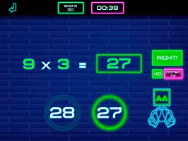 Times tables for kids & MATH-E