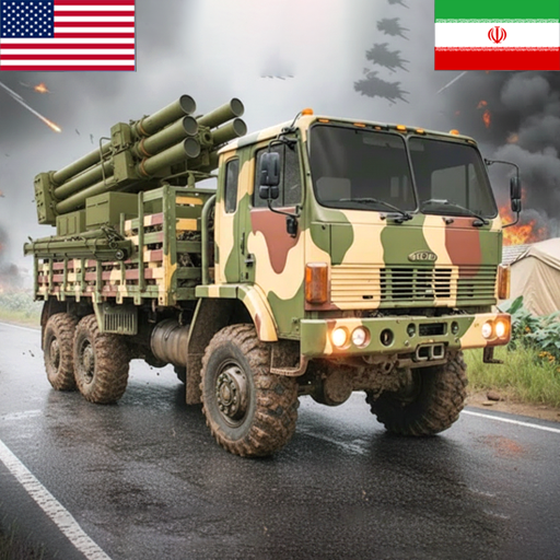 US Army Military Truck Driving