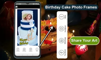 Birthday Cake Photo Editor