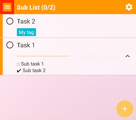 Tasks