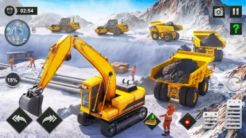 Snow Offroad Construction Game