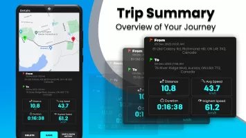 GPS Speedometer HUD - Odometer