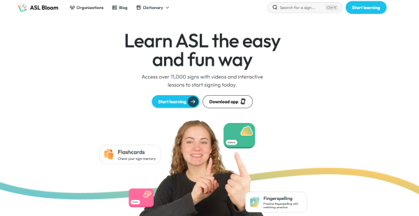 ASL Bloom - Sign Language