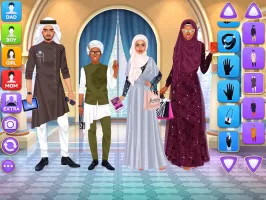 Superstar Family Dress Up Game