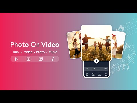 Photo On Video | Insert photo on video | Insert logo on video | Watermark on video