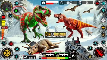 Wild Dinosaur Hunting Zoo Game