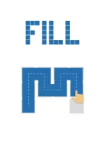 Fill - one-line puzzle game