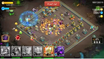 Castle Clash: حاكم العالم