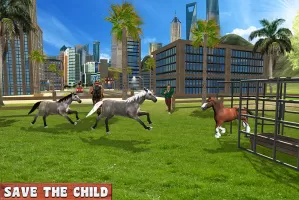 Wild Horse Simulator Game
