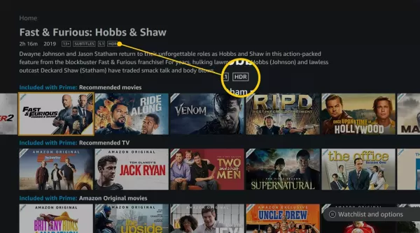 How does one go about watching 4K movies offered by Amazon Prime?