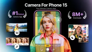 Camera for iphone 15 Pro OS 17