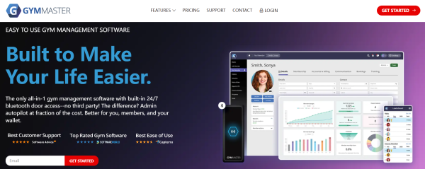 GymMaster Member Portal
