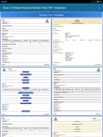 CV Maker Resume PDF Editor