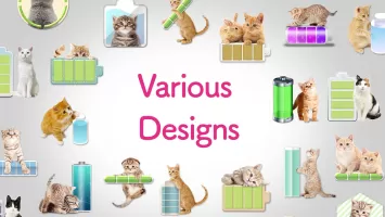 Cat Battery widget