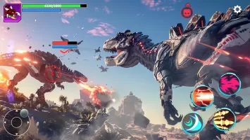 Mech War: Jurassic Dinosaur