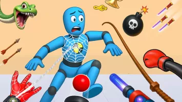 Puppet Bone Smashing Game