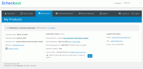 UptimeRobot: Monitor anything!