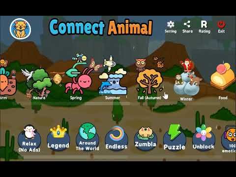 Game Connect Animal Classic - Around The World