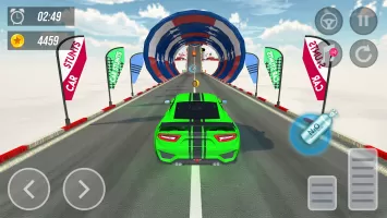 Superhero Car: Mega Ramp Games