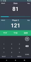 Darts Score Easy Scoreboard