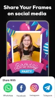 Birthday Photo Frame & Editor