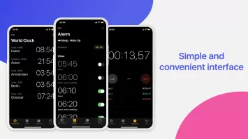 Clock Phone 16, Alarm & Timer